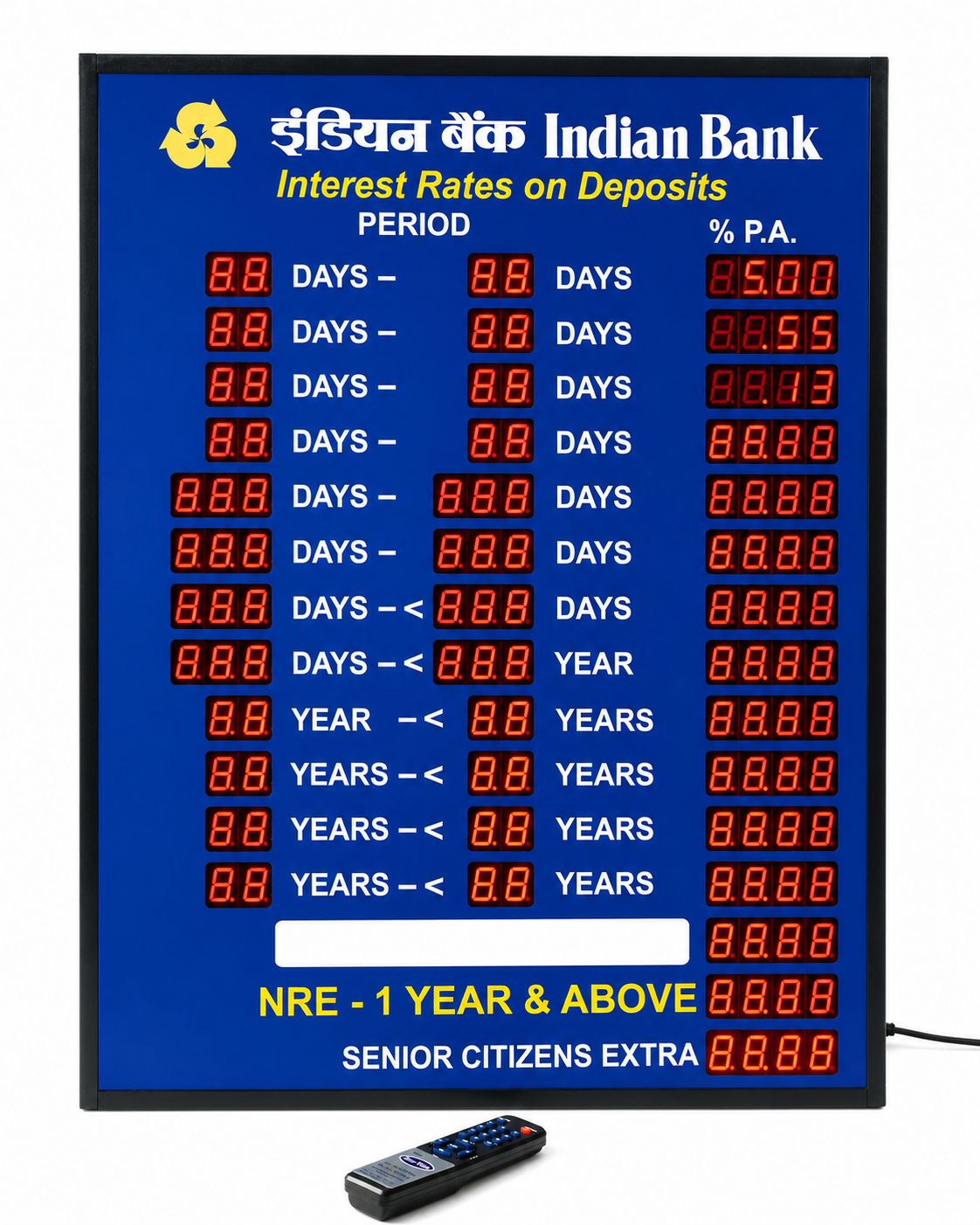 Bank Interest Rate Display Board thumb 3