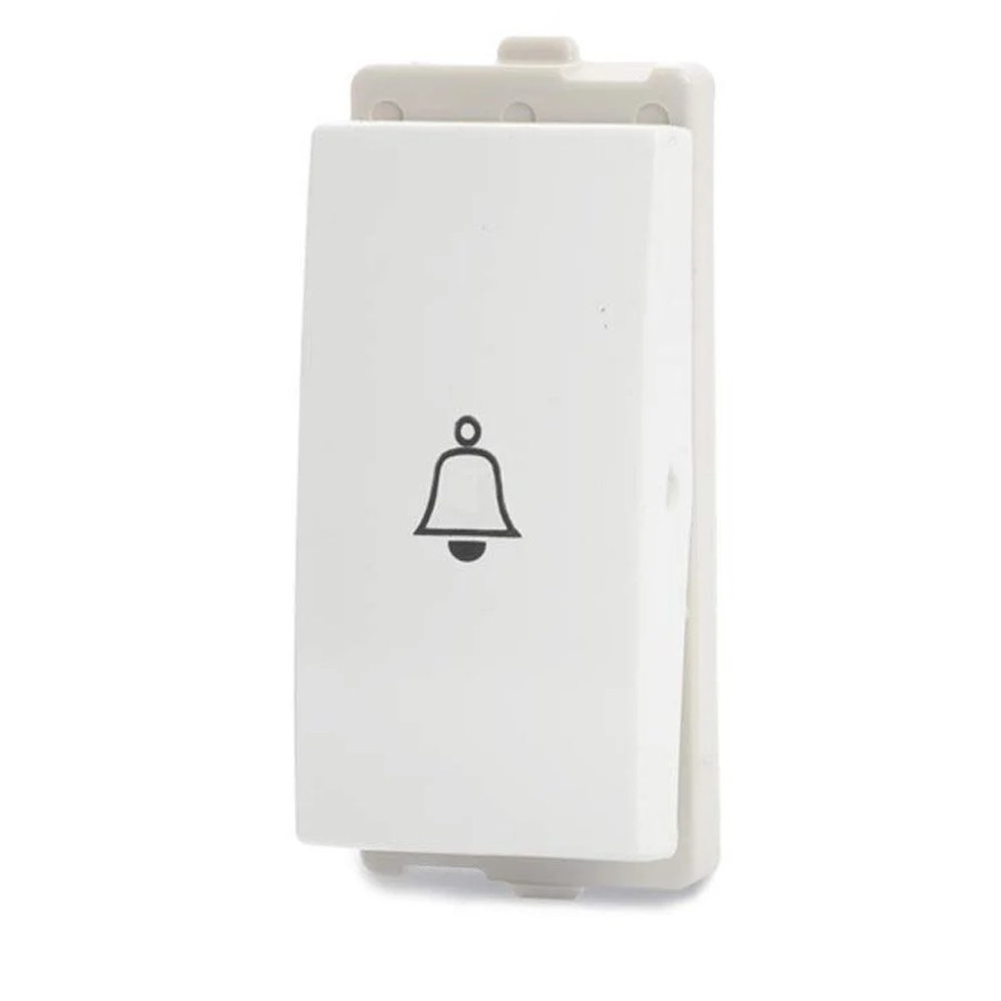 Modular push-bell switch used as the call point on the wired calling system