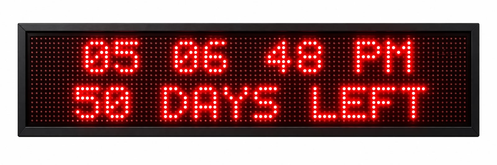 LED Countdown Timer Display thumb 2