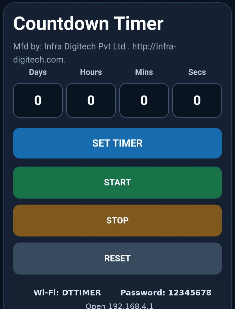 LED Countdown Timer Display thumb 4
