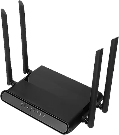 Wi-Fi router — configured to site