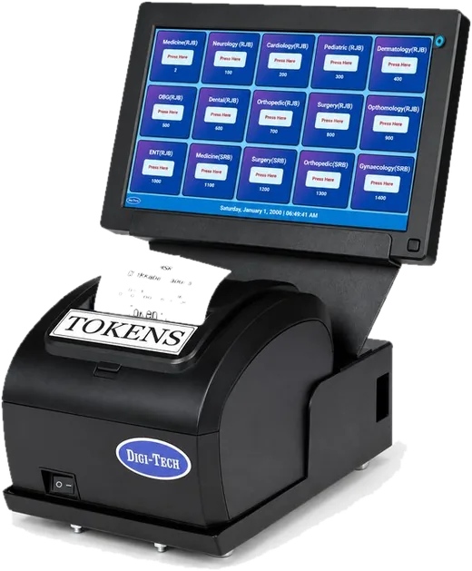 TAB token kiosk unit