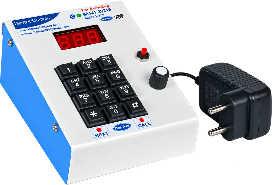 Wired calling unit — LED QMS